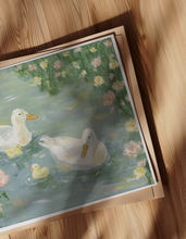 Load image into Gallery viewer, Pondside Promenade Art Print