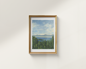 Emerald Bay Art Print Set