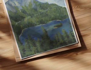 Emerald Bay Art Print Set